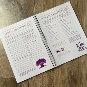 Disneyworld Planner. A5 Disney Planner Notebook With Bonus Universal