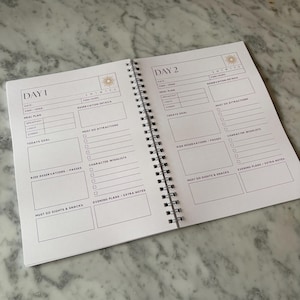 Disneyland Paris Planer. A5 Disney Planner Notizbuch Bild 11