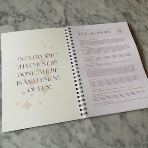 Disneyland Paris Planer. A5 Disney Planner Notizbuch Bild 2
