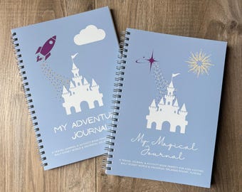 DisneyWorld Planer für Kinder: A5 Aktivitäten Buch & Tagebuch