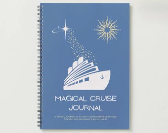 Kids Cruise Journal & Activity book, perfect for use aboard Disney Cruise Line Ships: A5 Activity Book and Journal