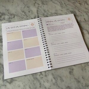 Disneyland Paris Planer. A5 Disney Planner Notizbuch Bild 4