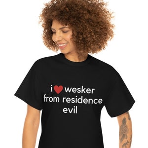 Wesker Residence Evil, Horror Game Shirt, Zombie Shirt, Gaming Shirt, Regenschirm Shirt