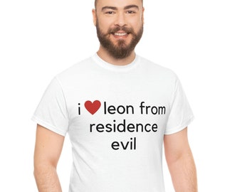 Leon Residence Evil, Horror Game Shirt, Zombie Shirt, Gaming Shirt, Umbrella Shirt