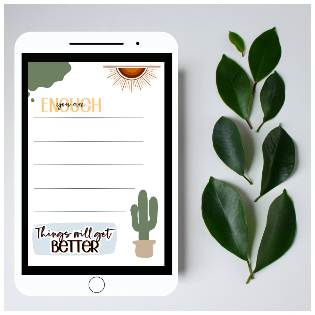 Mental Health Digital Sticker Pack | Digital PNG Planner Sticker Set ...