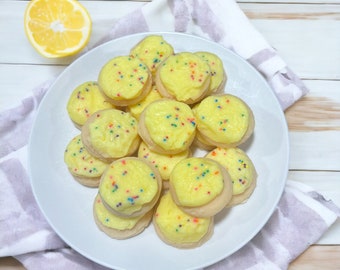 Frosted Lemon Cookie Wax Melts. 5.35 oz. Cookie Wax Melts/Soy Wax Melts/Strongly Scented Wax Melts/9 Cookies