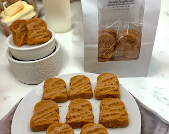 Caramel Pumpkin Swirl Bread Wax Melts. 5 oz. Bread Wax Melts/Soy Wax Melts/Strongly Scented Wax Melts/Wax Tarts for Wax Warmers/ 8 Pieces.