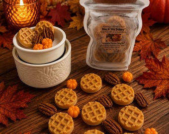 Pumpkin Pecan Waffles Wax Melts. 3 Ounce/Soy Wax Melts/ Strongly Scented Wax Melts/Wax Tarts for Wax Warmers. Fall Wax Melts/Pumpkins/Pecans