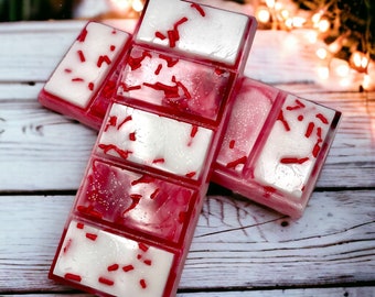 Peppermint Swirl Snap Bar. Strongly Scented Soy Wax. Wax Melts/Wax Tarts/Snap Bar for Wax Warmers. 1.75 Oz. 1 Bar
