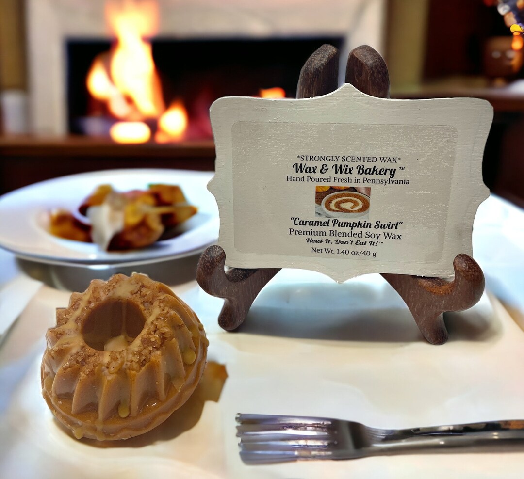Caramel Pumpkin Swirl Wax Melts. Bundt Cake. 1.40 Oz. Cake Wax Etsy