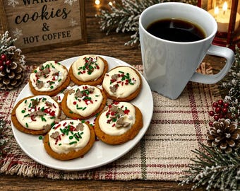 Gingerbread Wax Melts. Soy Wax Melts. Frosted Gingerbread Cookies. Strongly Scented Wax Melts/Wax Tarts for Wax Warmers. 3.5-4 oz. 3 Cookies