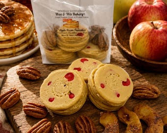 Apple Pecan Pancakes Wax Melts. Bakery Wax Melt. Strongly Scented Wax Melts. 4.55 oz. Dessert Wax Melts/Food Wax Melts/Dessert Wax Melts