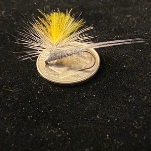 Hi-vis (3) Parachute Dry Fly Midge or Mosquito pattern