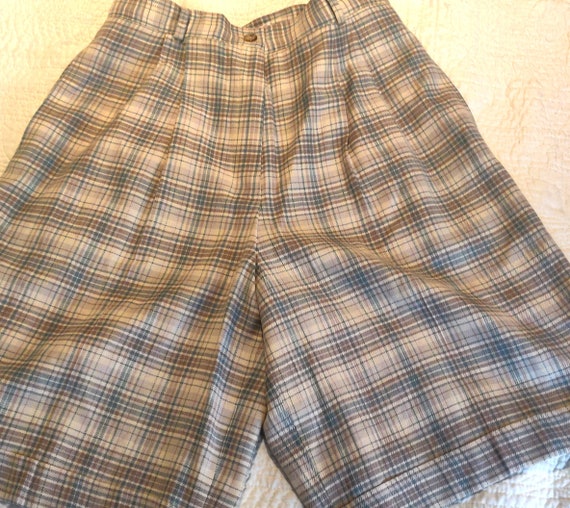 Vintage 80s Talbots Golf Shorts Womens Size 6-8  … - image 1