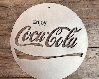 Coca Cola Metal Sign