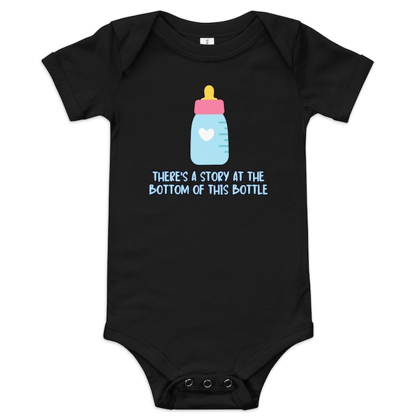 There's a story Baby short sleeve one piece, pop punk baby