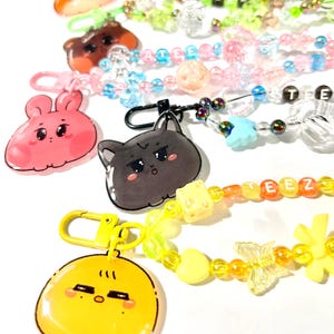 Ciondolo per telefono ATEEZ Aniteez / Portachiavi fatto a mano K-Pop