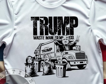 Trump GARBAGE Man TSHIRT | Donald Trump Garbage Truck Garbage Man Shirt | Trump Trash | Trump Trash Truck | Trump Funny T Shirt | MAGA Shirt