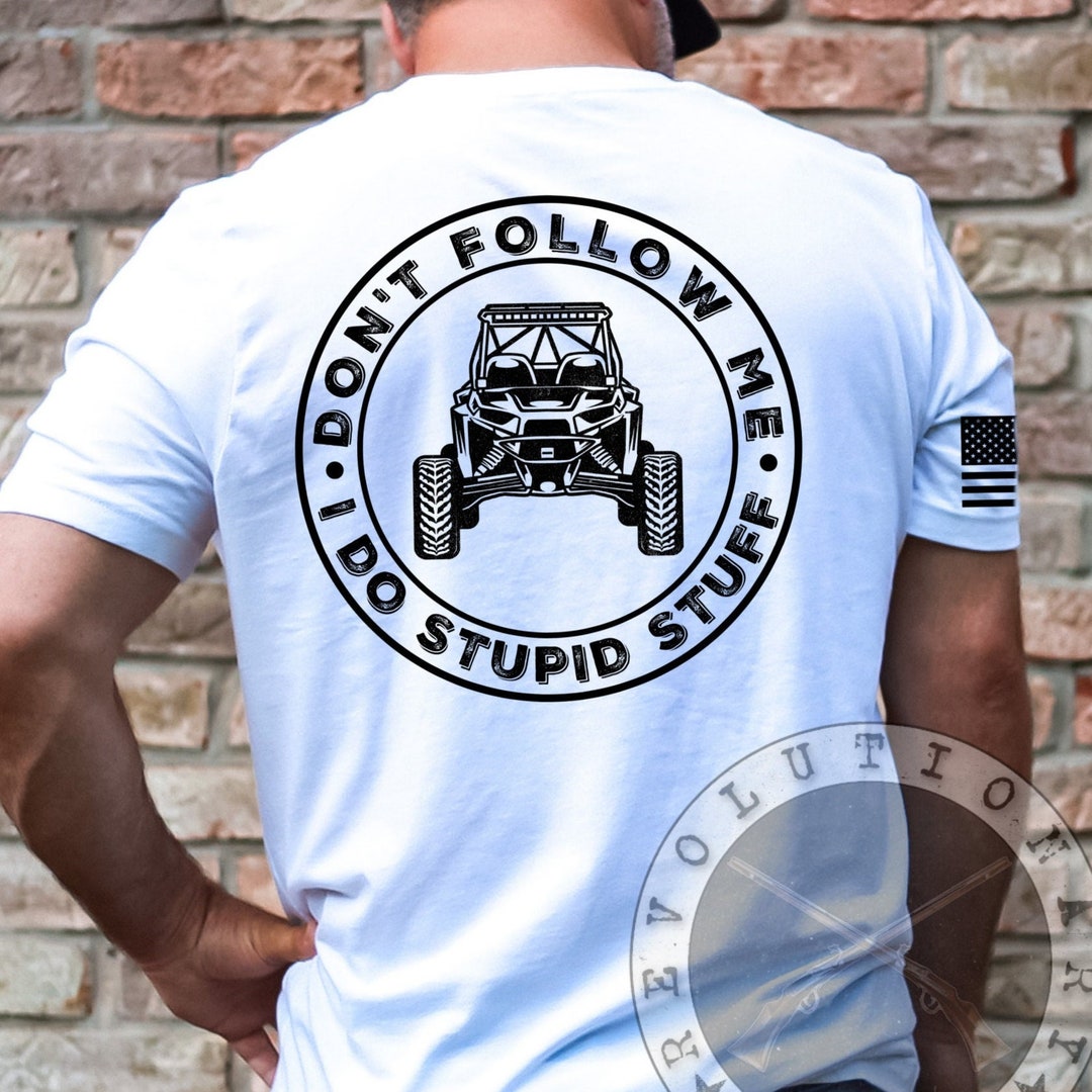 Polaris RZR Unisex Adult T Shirt Funny Sayings Offroad Riding Side by