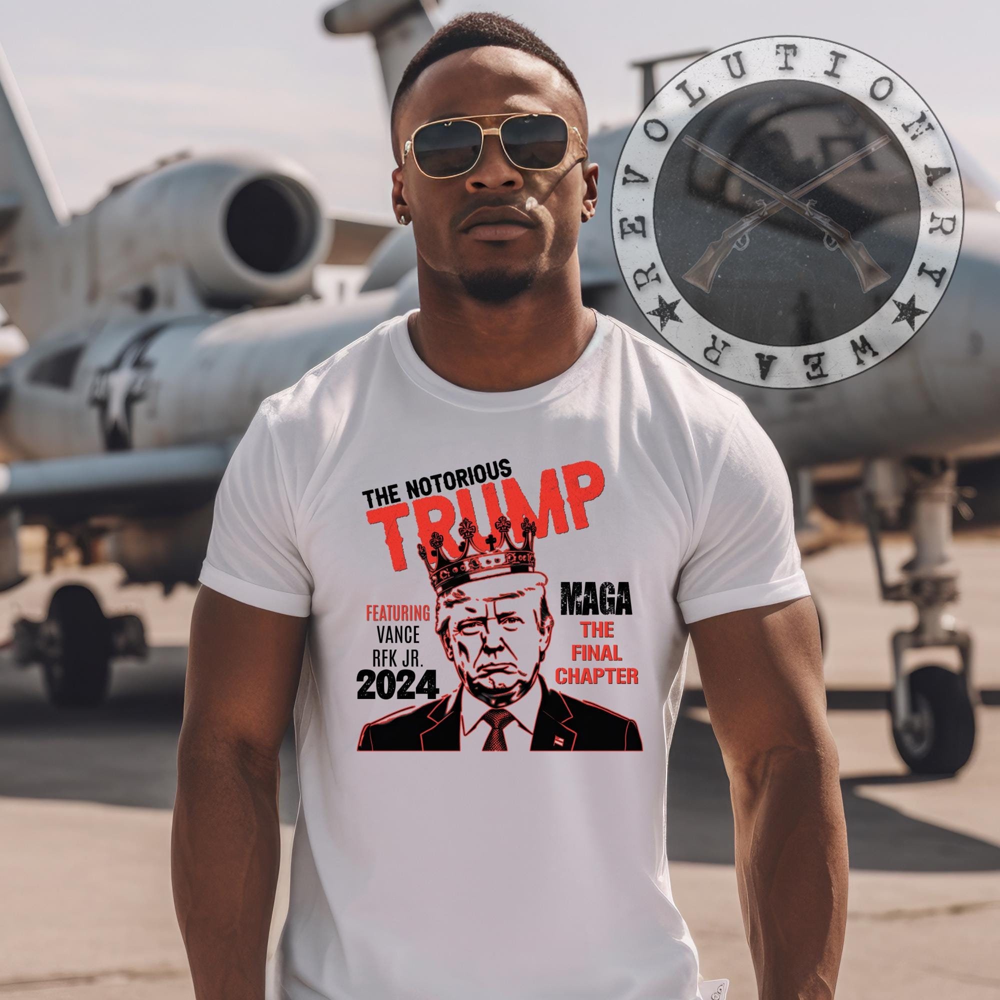 TRUMP Notorious Trump Biggie Smalls Album Cover Parody The Final Chapter T Shirt MAGA Apparel T Shirt Urban Hip Hop Designs Trump 2024 MAGA