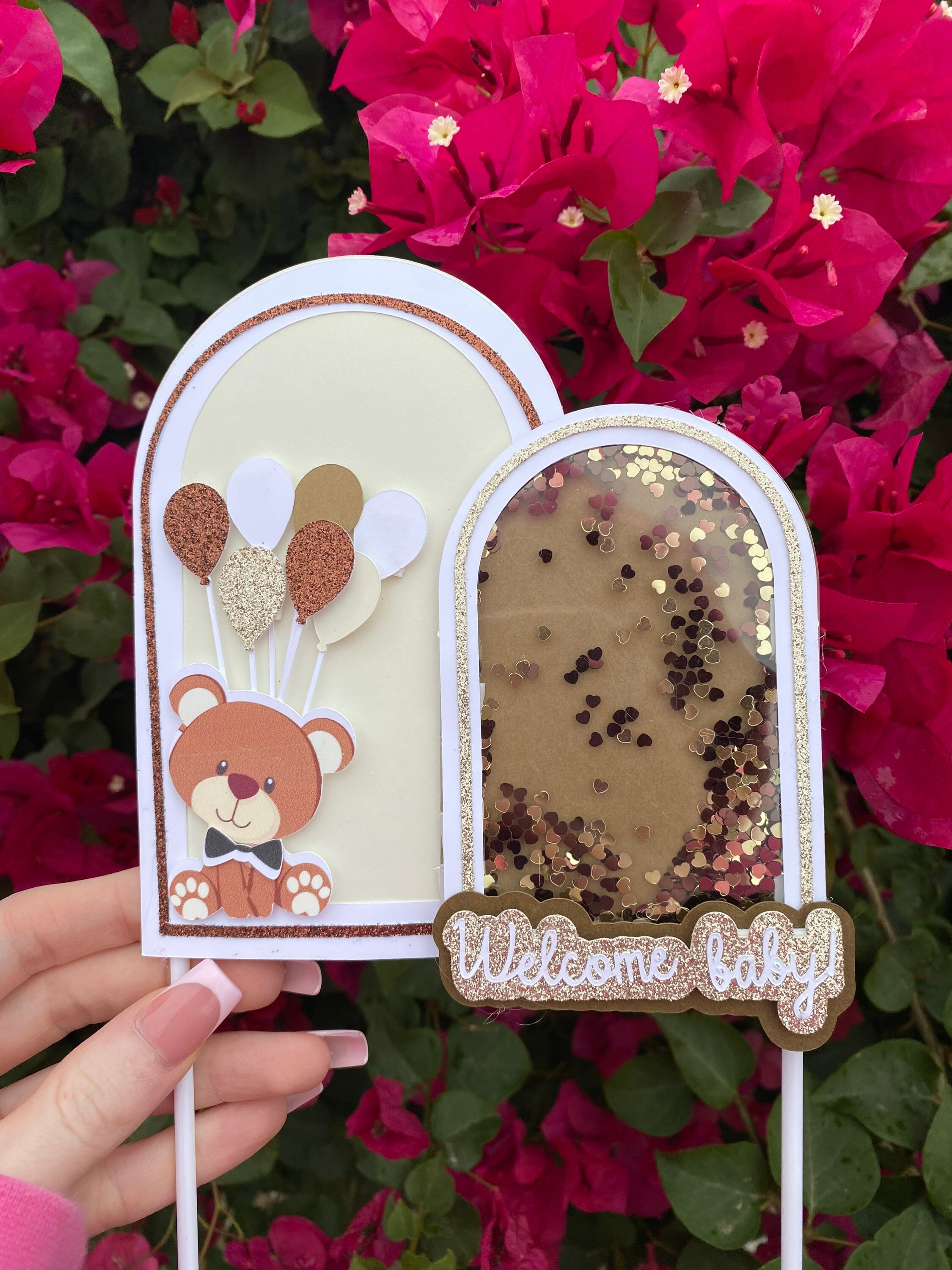 Teddy Bear Cake Topper - Etsy