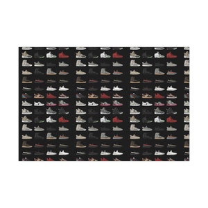 Yeezy, Kanye West, Kim K, Wrapping Paper, Goat, Basketball, Mothers Day, Fathers Day, Gift Wrap, Sneakerhead, Sneaker, Christmas, Streetwear image 2
