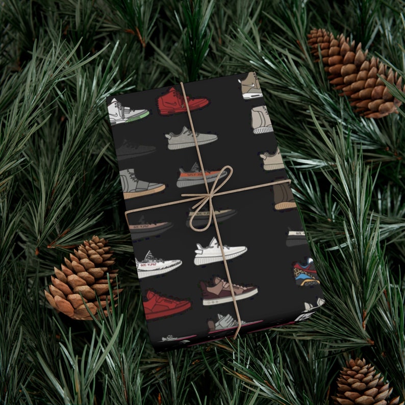 Yeezy, Kanye West, Kim K, Wrapping Paper, Goat, Basketball, Mothers Day, Fathers Day, Gift Wrap, Sneakerhead, Sneaker, Christmas, Streetwear image 9
