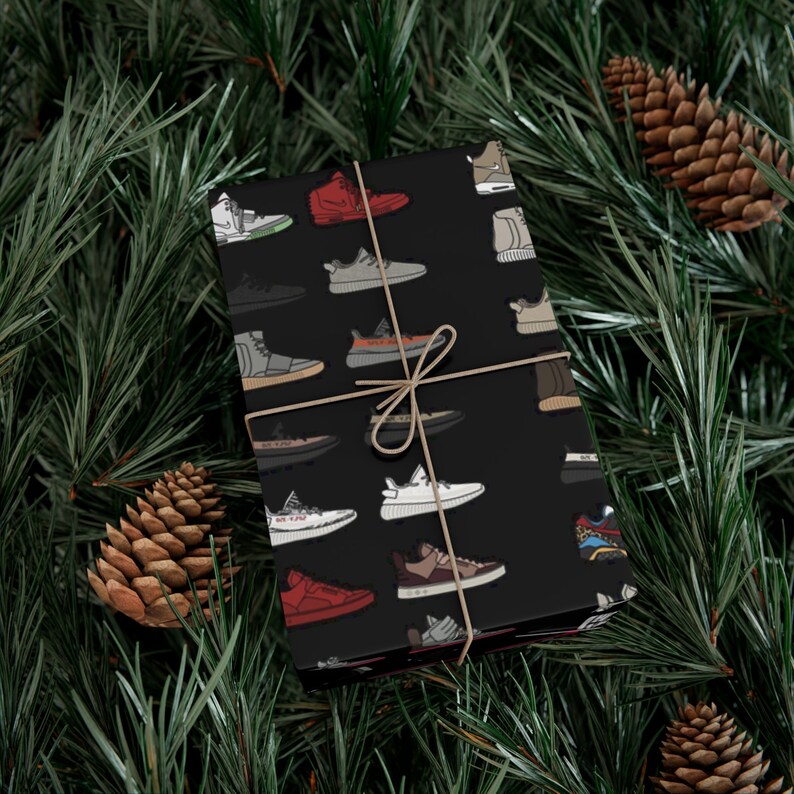 Yeezy, Kanye West, Kim K, Wrapping Paper, Goat, Basketball, Mothers Day, Fathers Day, Gift Wrap, Sneakerhead, Sneaker, Christmas, Streetwear image 10