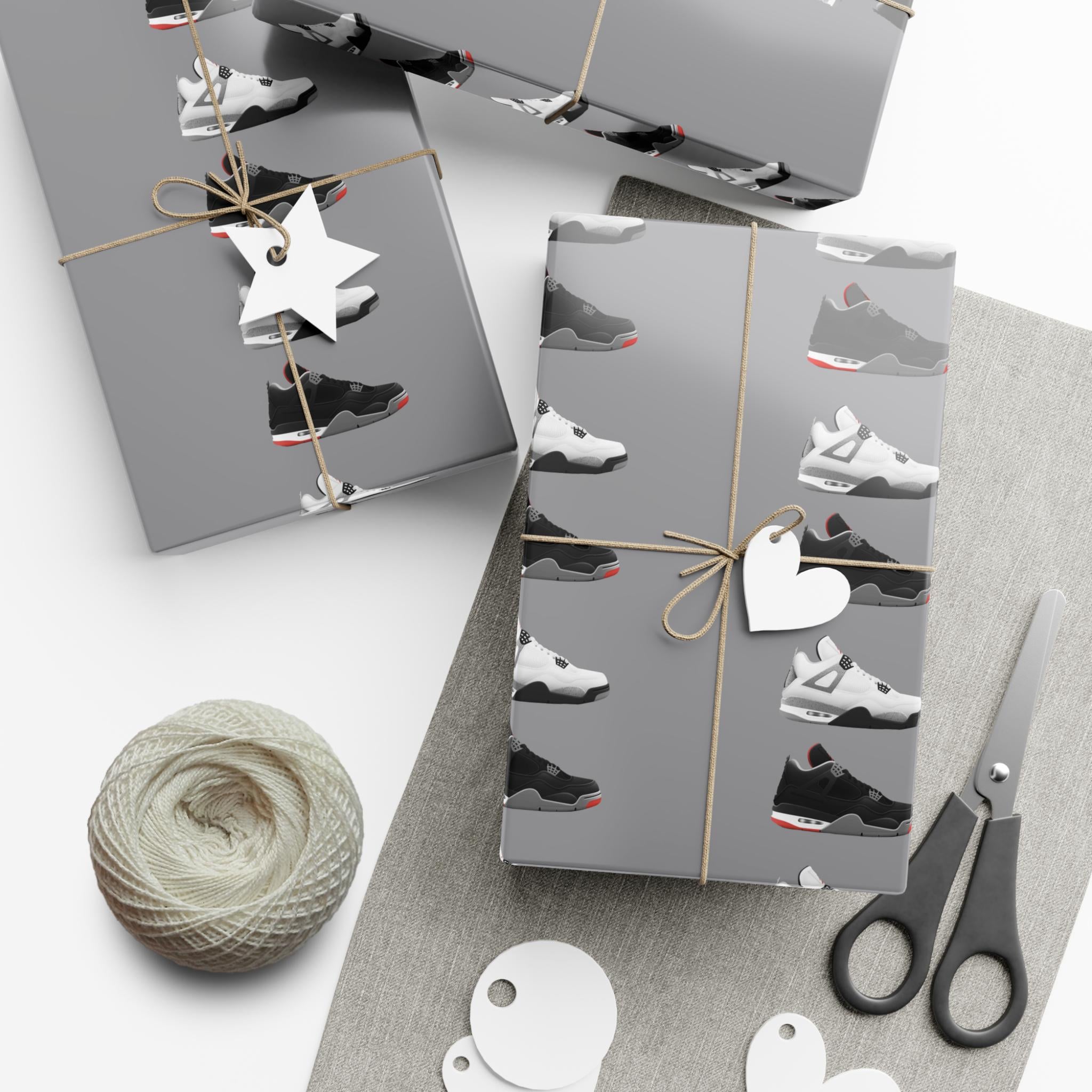 Jordanie, papier cadeau, chèvre, basket-ball, fête des mères, fête des pères, emballage cadeau, tête de basket, baskets, Noël, air, basket-ball, jorda