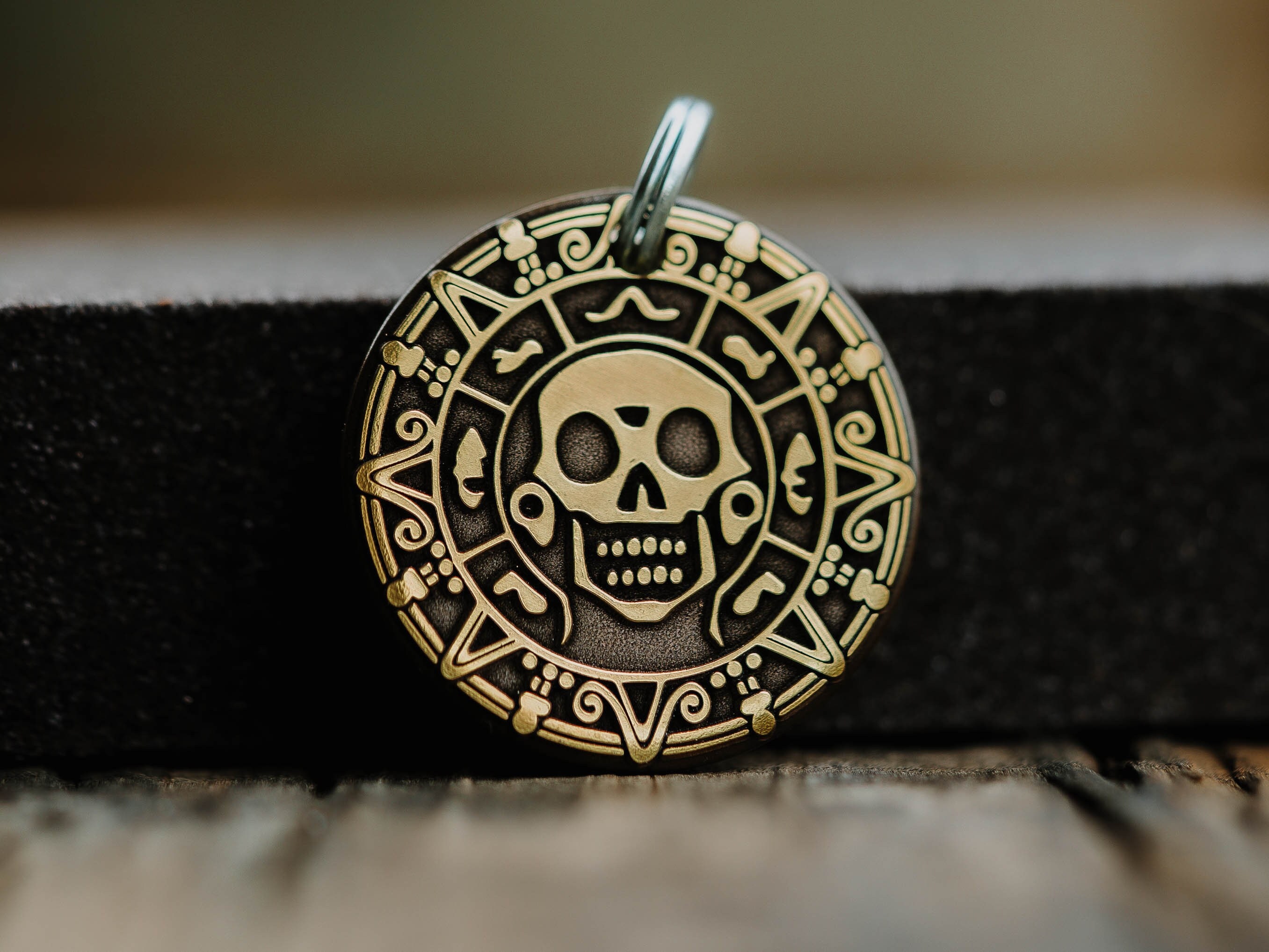 Pirates of the Caribbean Dog Tag | Engraved | Copper