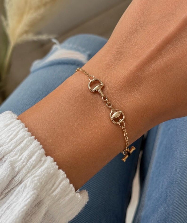 Bit Bracelets Small Gold Chain