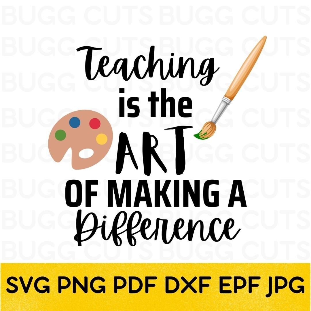 Gift for Teachers, Classroom Decor, Art Teacher Appreciation Gift