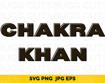 Chakra SVG, Yoga SVG, obra de arte espiritual, Chakra Khan SVG, descarga instantánea, gráfico de meditación, cita divertida SVG, cita inspiradora SVG