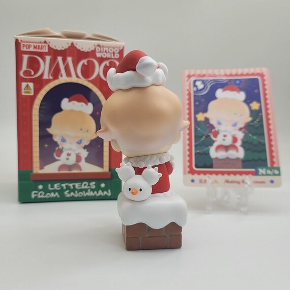 【おしゃれ】 Snowman From Letters DIMOO #4 POPMART Series Snowman (making その他