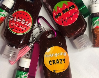 Dip de chamoy para llevar Llavero
