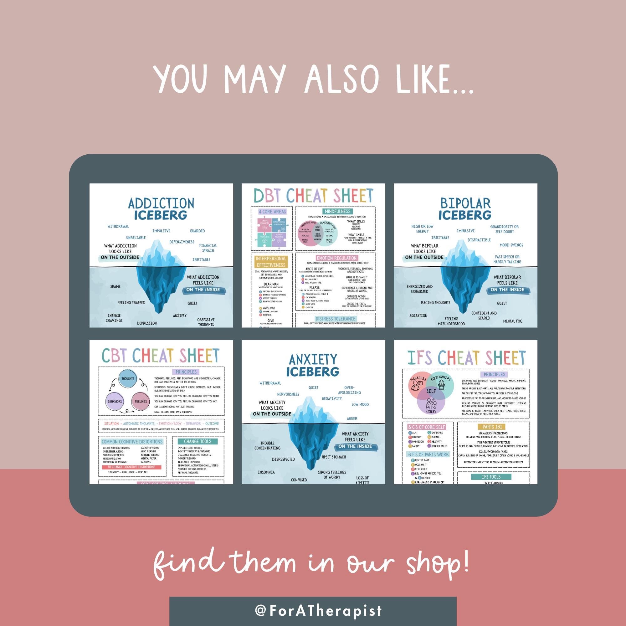 Relapse Warning Pyramid Poster, Recovery Prevention Tool, Addiction ...