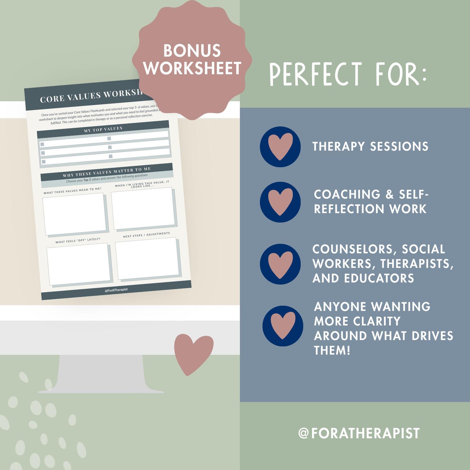 Values Sorting Worksheet Core Values Flashcards Printable | Values Sorting Cards | Couples ...