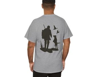 Duck Hunter with Labrador T-Shirt | Hunting Dog Duck Hunting Tee