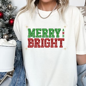 PNG di Natale con paillettes finte, PNG allegro e luminoso, Ricamo finto, Sublimazione glitter, Sublimazione paillettes, Sublimazione glitter paillettes
