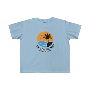 Toddler Shirt! Kid&#39;s Fine Jersey Tee - Kids Beach Tee - Summer Shirt, Beach Shirt