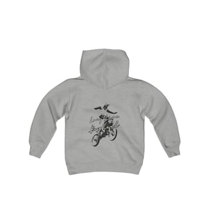 Long Live Boyhood: Motocross Youth Hoodie  - Youth Heavy Blend Hooded Sweatshirt - Motocross Hoodie - Motocross Gift
