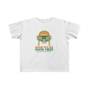 Toddler Shirt! Kid&#39;s Fine Jersey Tee - Surf Tee - Surfer Kid - Beach Life - Summer Tee