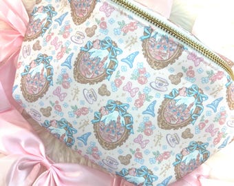 NEW Large Whimsical Castle Fanny pack /Theme Park Fanny pack/mouse cross body / belt bag/ princess/pink bag / mom cross body