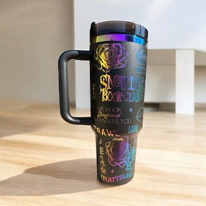 40oz Smut Book Club Tumbler: Laser Engraved Dark Romance Cup