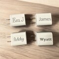 Personalized Laser Engraved USB Charging Block, Custom Phone Charger