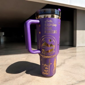40oz Engraved Throne of Glass Tumbler, Book Lover Gift, Unique TOG Merchandise