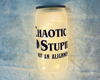 Chaotic stupid is not an alignment| glass sublimation can|