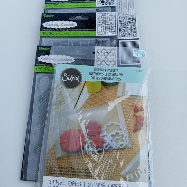 Cuttlebug Embossing Folders Etsy