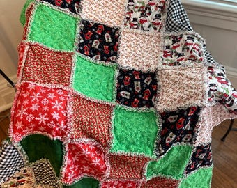 Edredón de trapo: el paraíso invernal