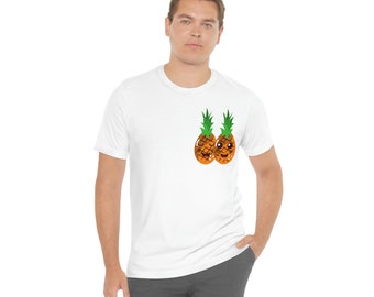Pineapple Paradise Graphic Print T-Shirt